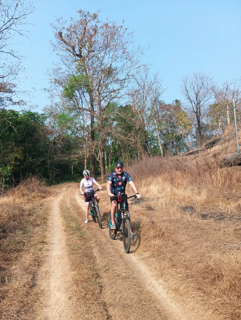 jungle trail cycling